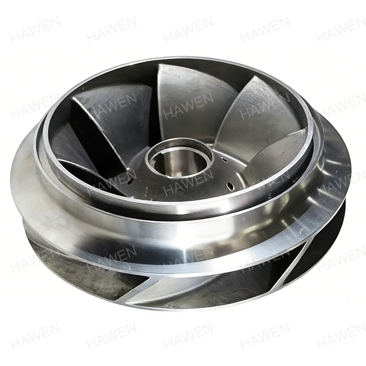 Rostfritt impeller